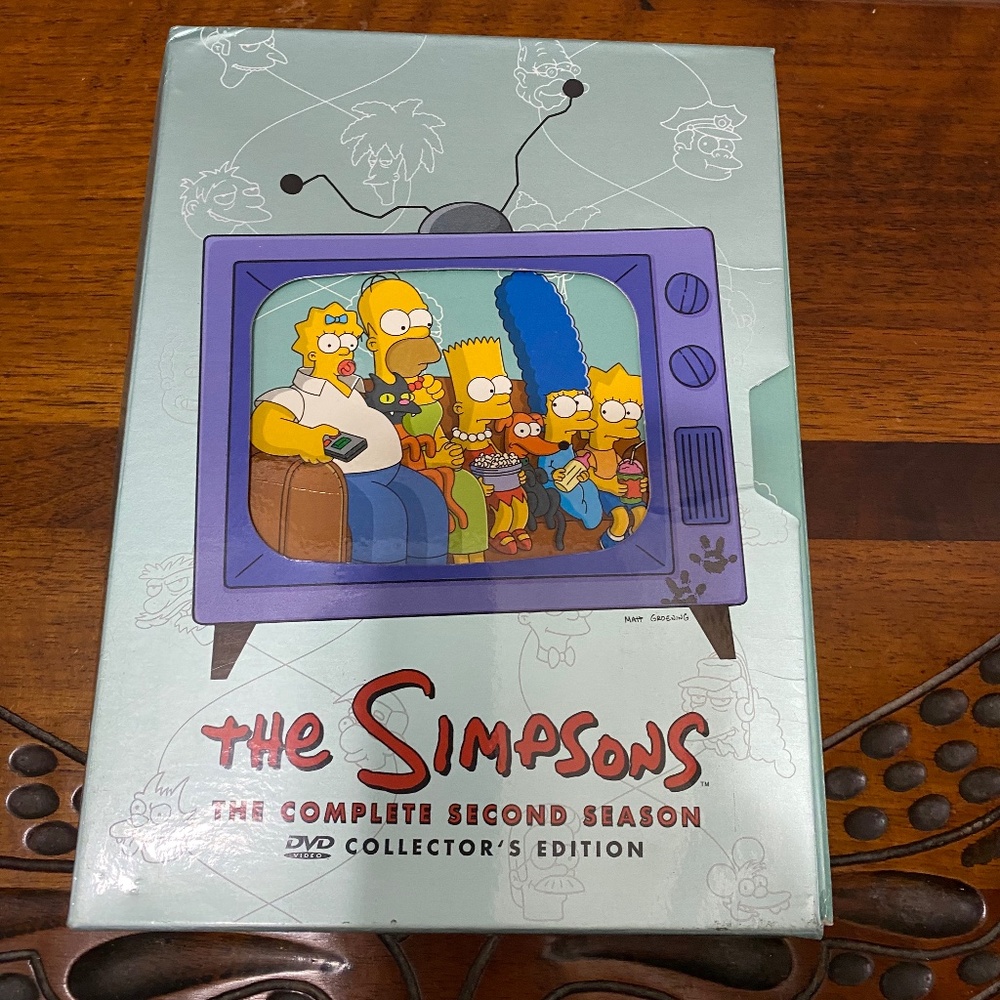 The Simpson, The Complete second season, DVD Collectors edition, used